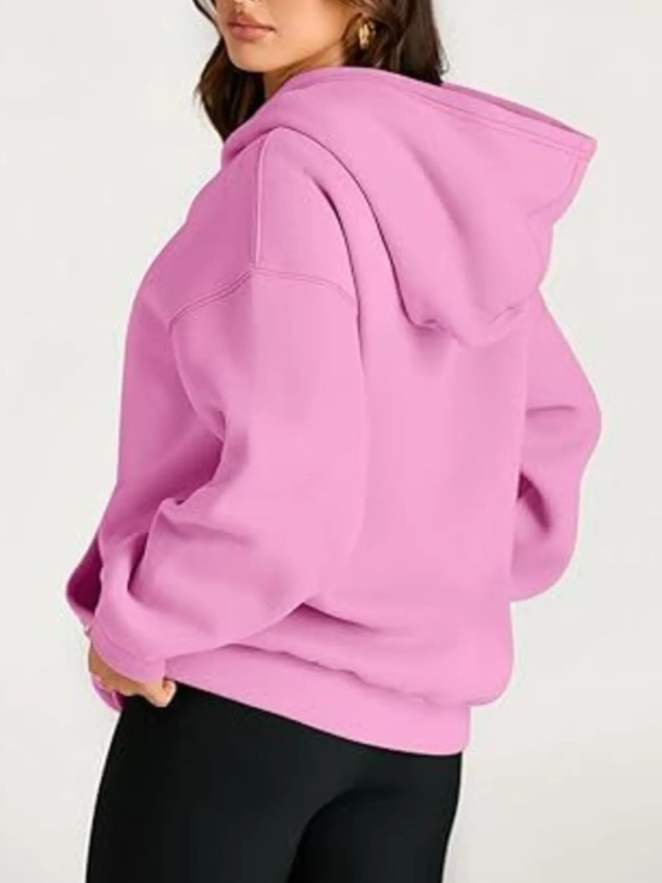 Kangaroo Pocket Long Sleeve Hoodie 12
