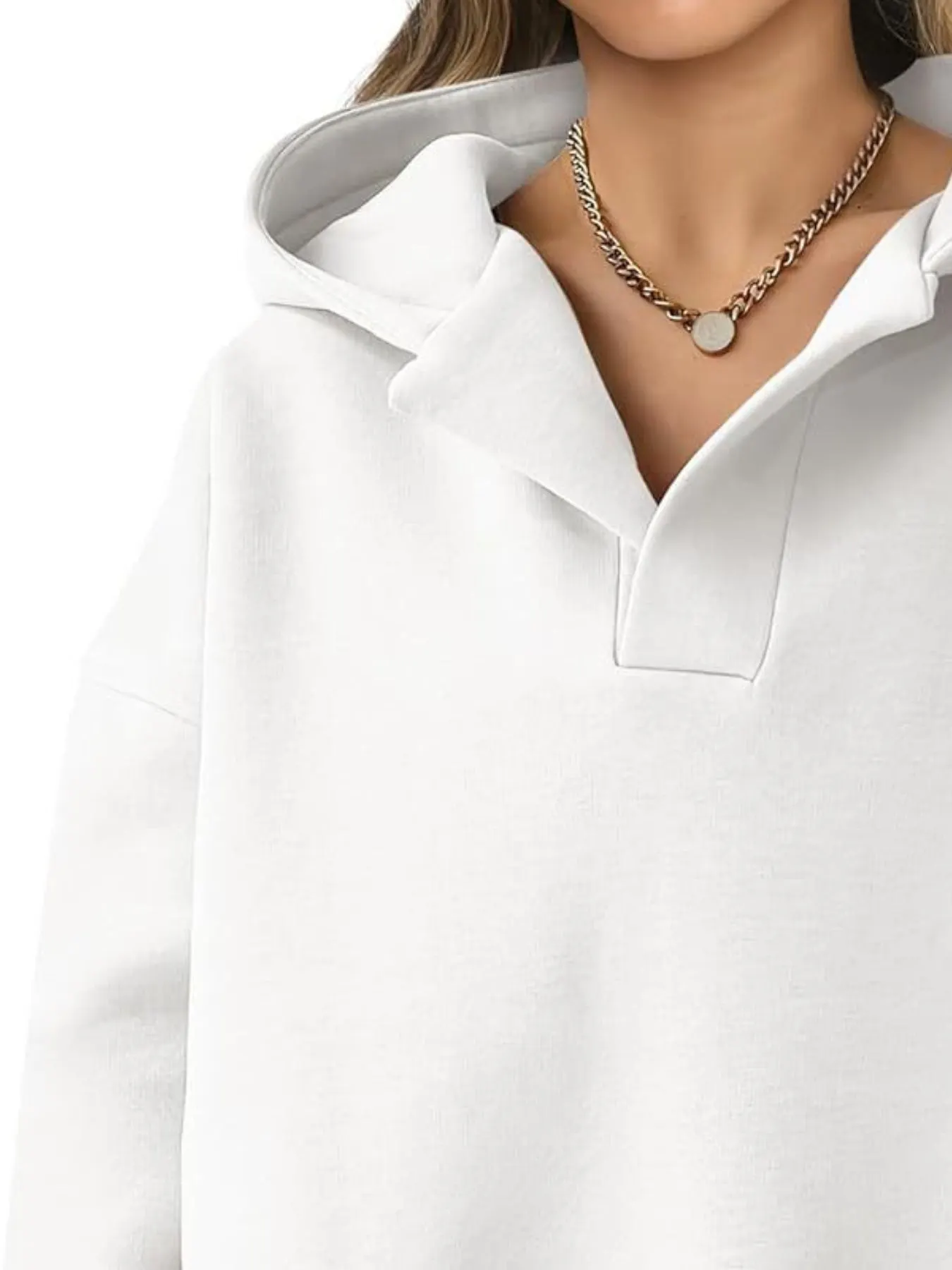 Dropped Shoulder Long Sleeve Sweatshirt 2