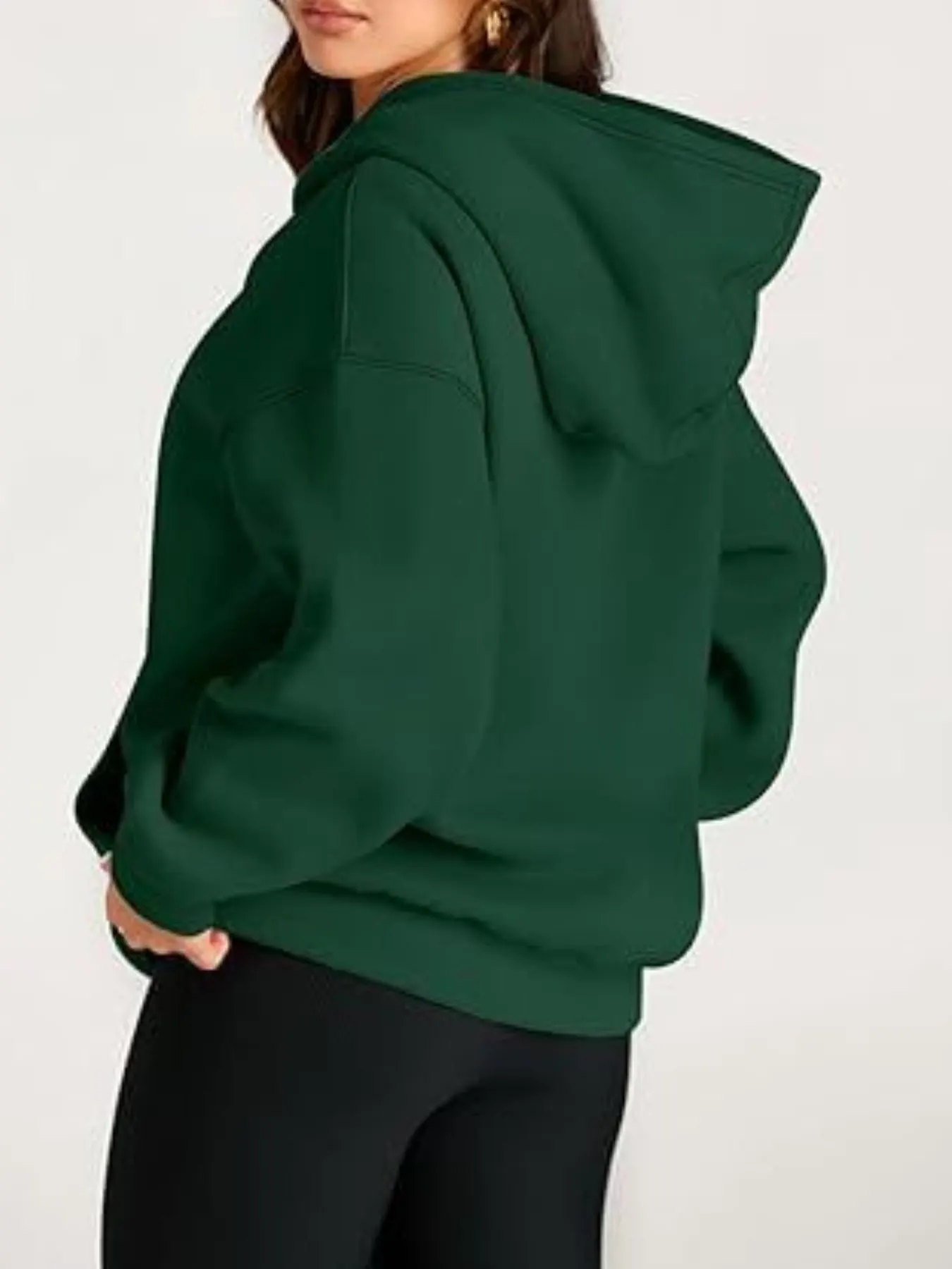 Kangaroo Pocket Long Sleeve Hoodie 27