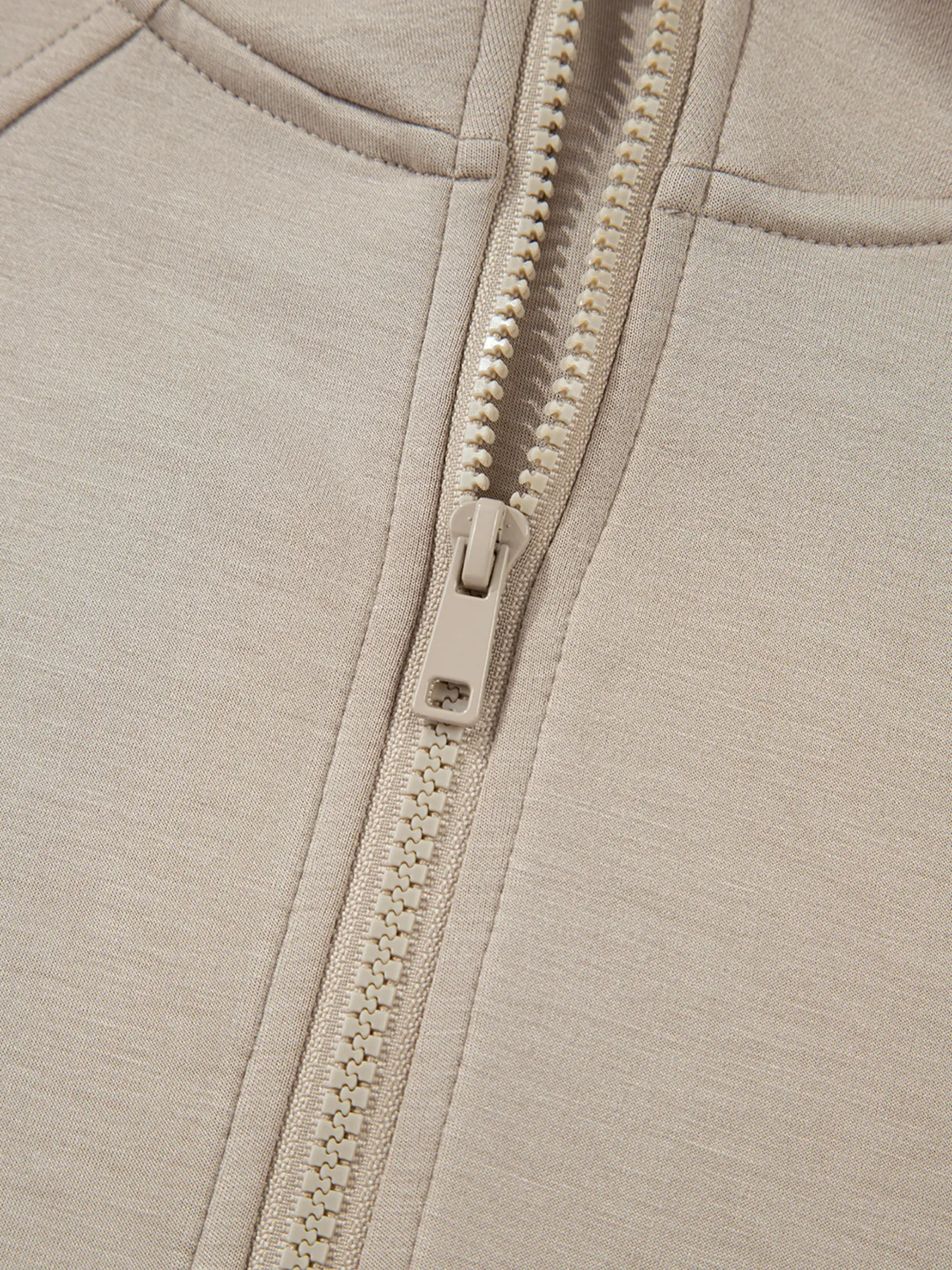 Half Zip Long Sleeve Hoodie and Pants 2pcs Outfit 8