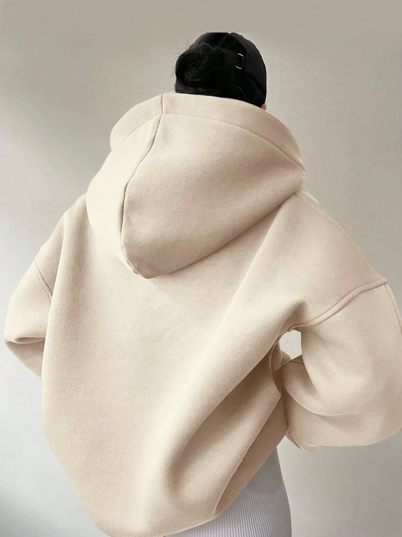 Dropped Shoulder Long Sleeve Sweatshirt 29