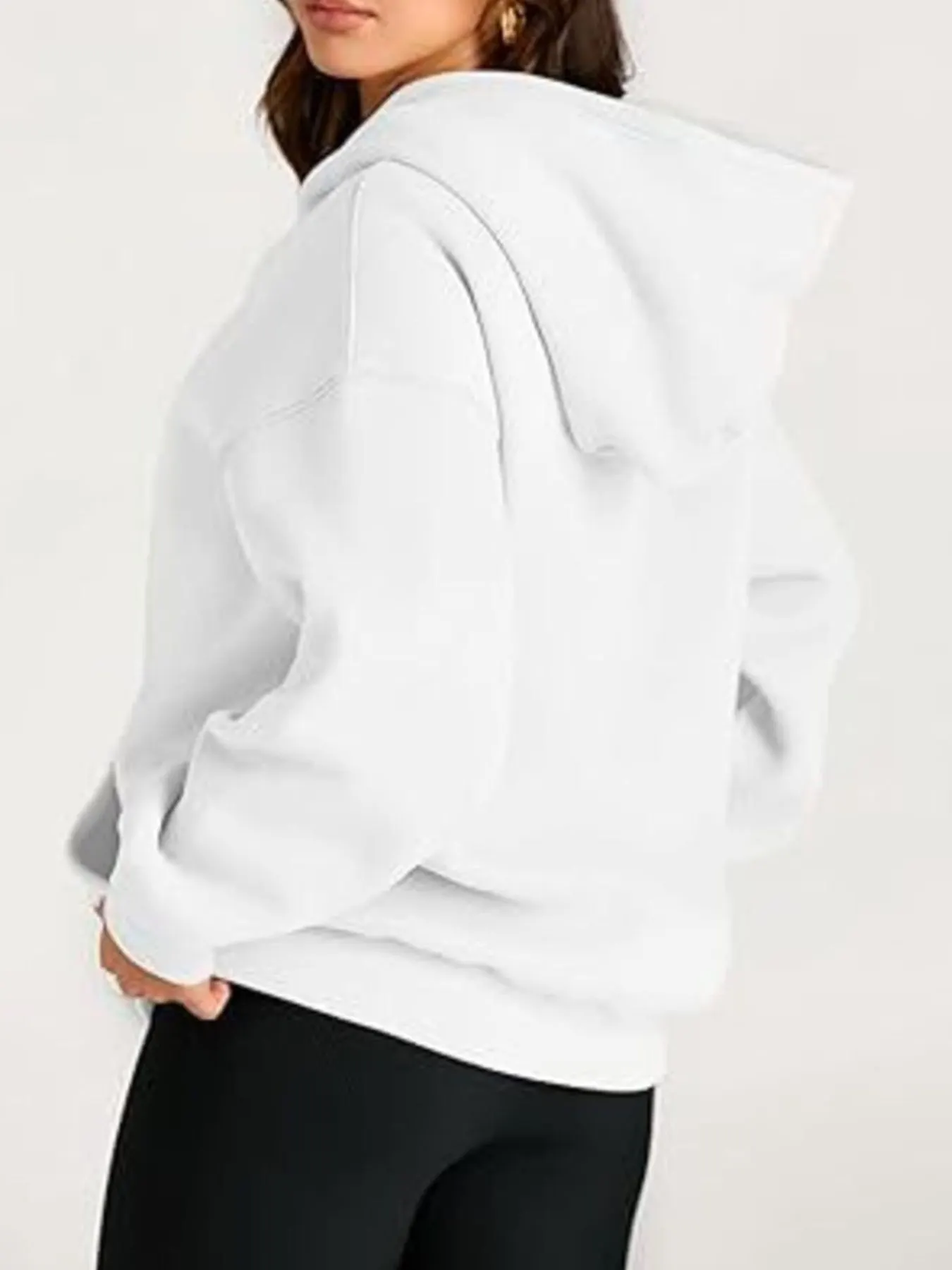 Kangaroo Pocket Long Sleeve Hoodie 3