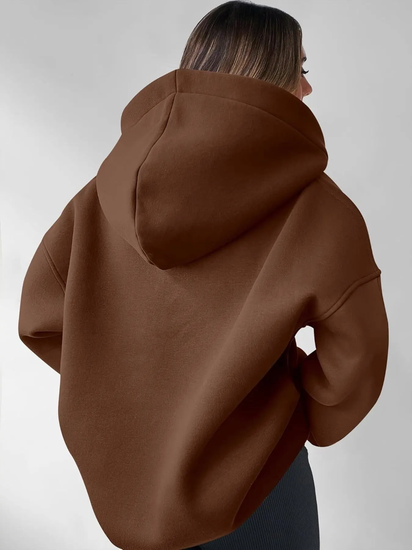 Dropped Shoulder Long Sleeve Sweatshirt 26