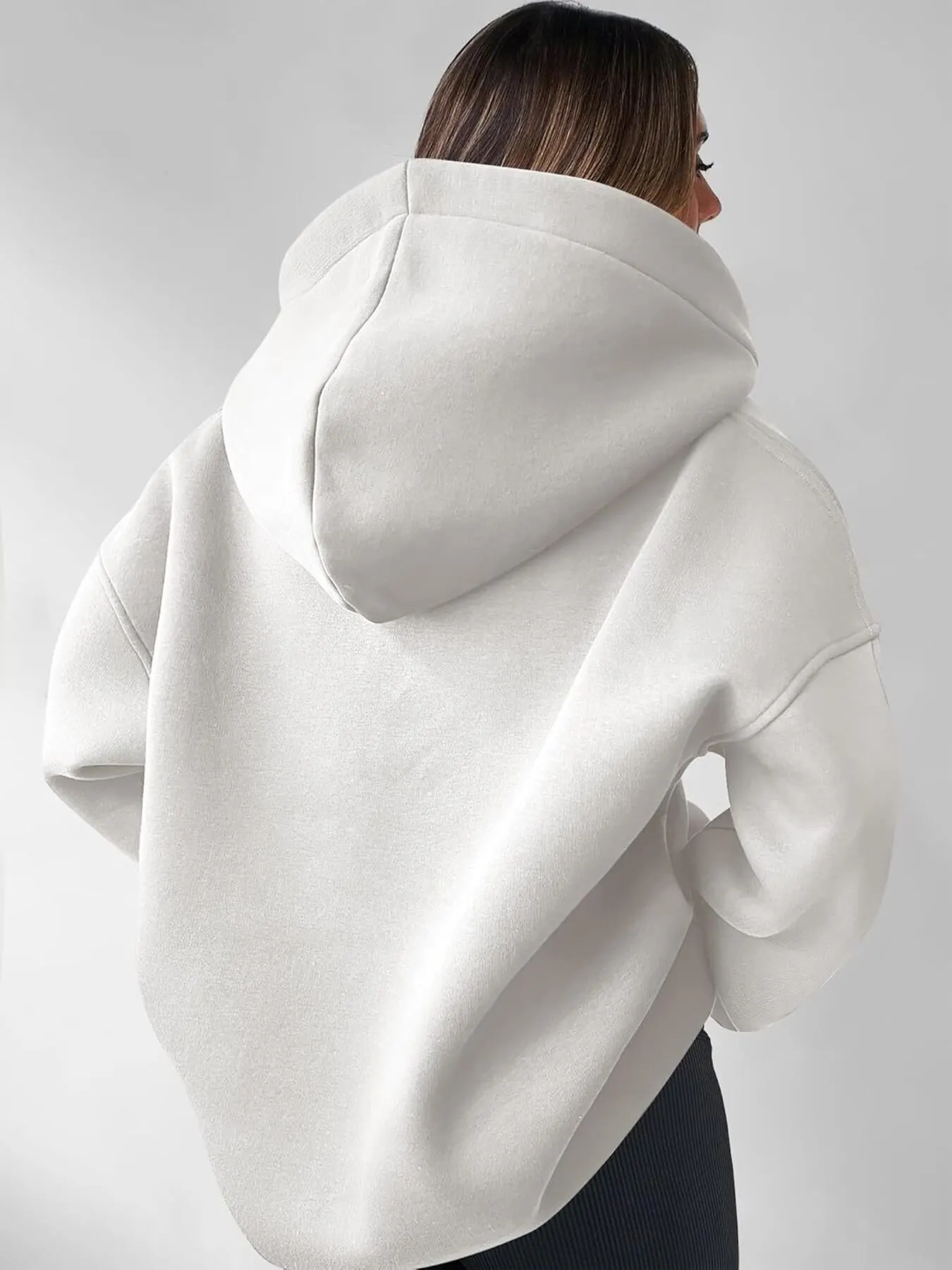 Dropped Shoulder Long Sleeve Sweatshirt 3