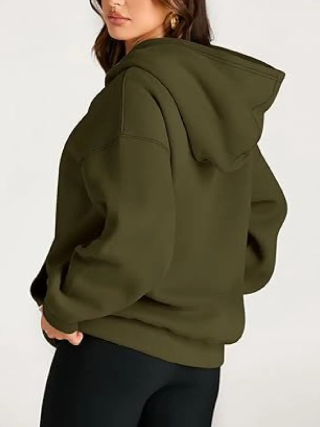Kangaroo Pocket Long Sleeve Hoodie 24