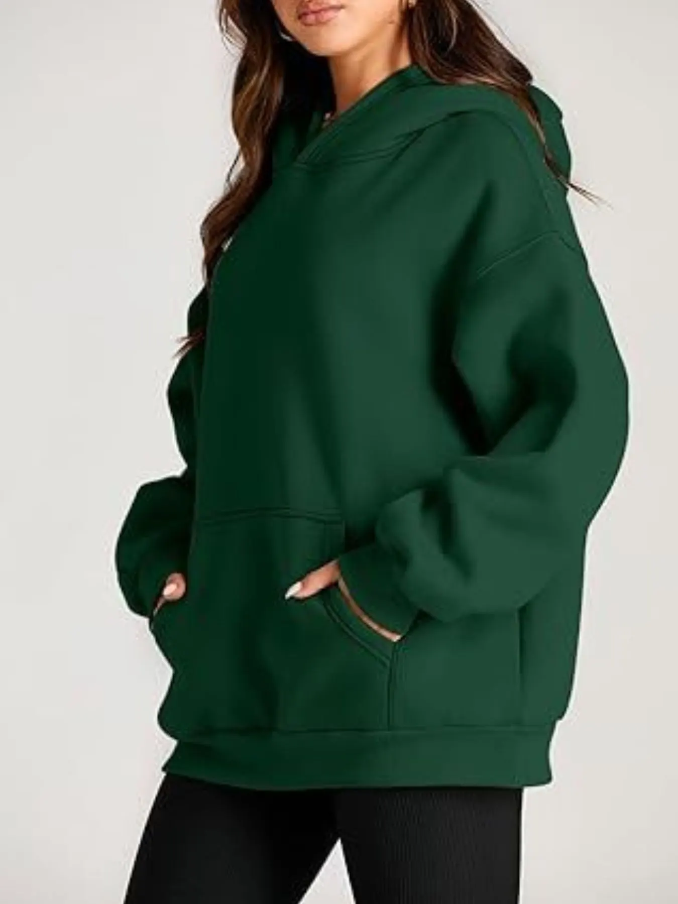 Kangaroo Pocket Long Sleeve Hoodie 26