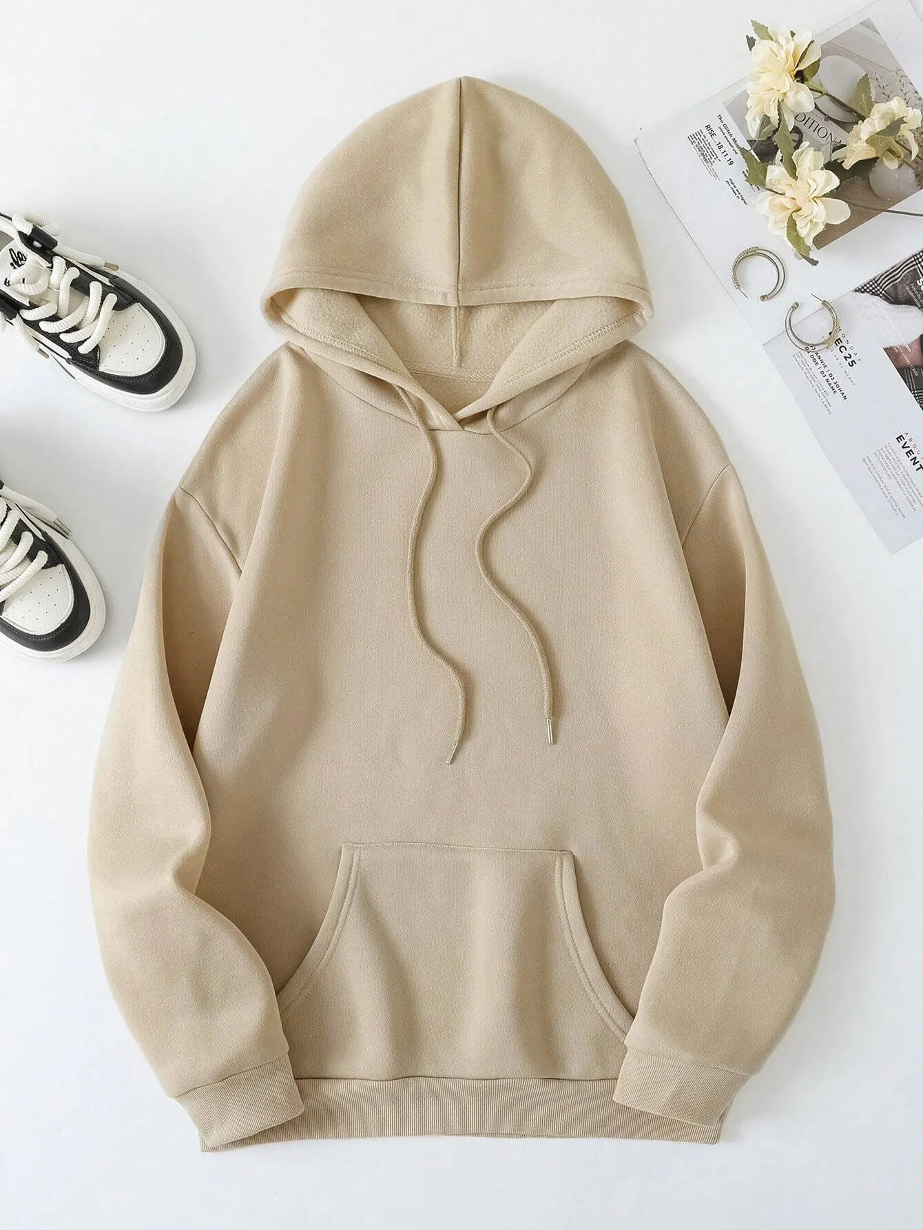 FAITH OVER FEAR Dropped Shoulder Hoodie 6