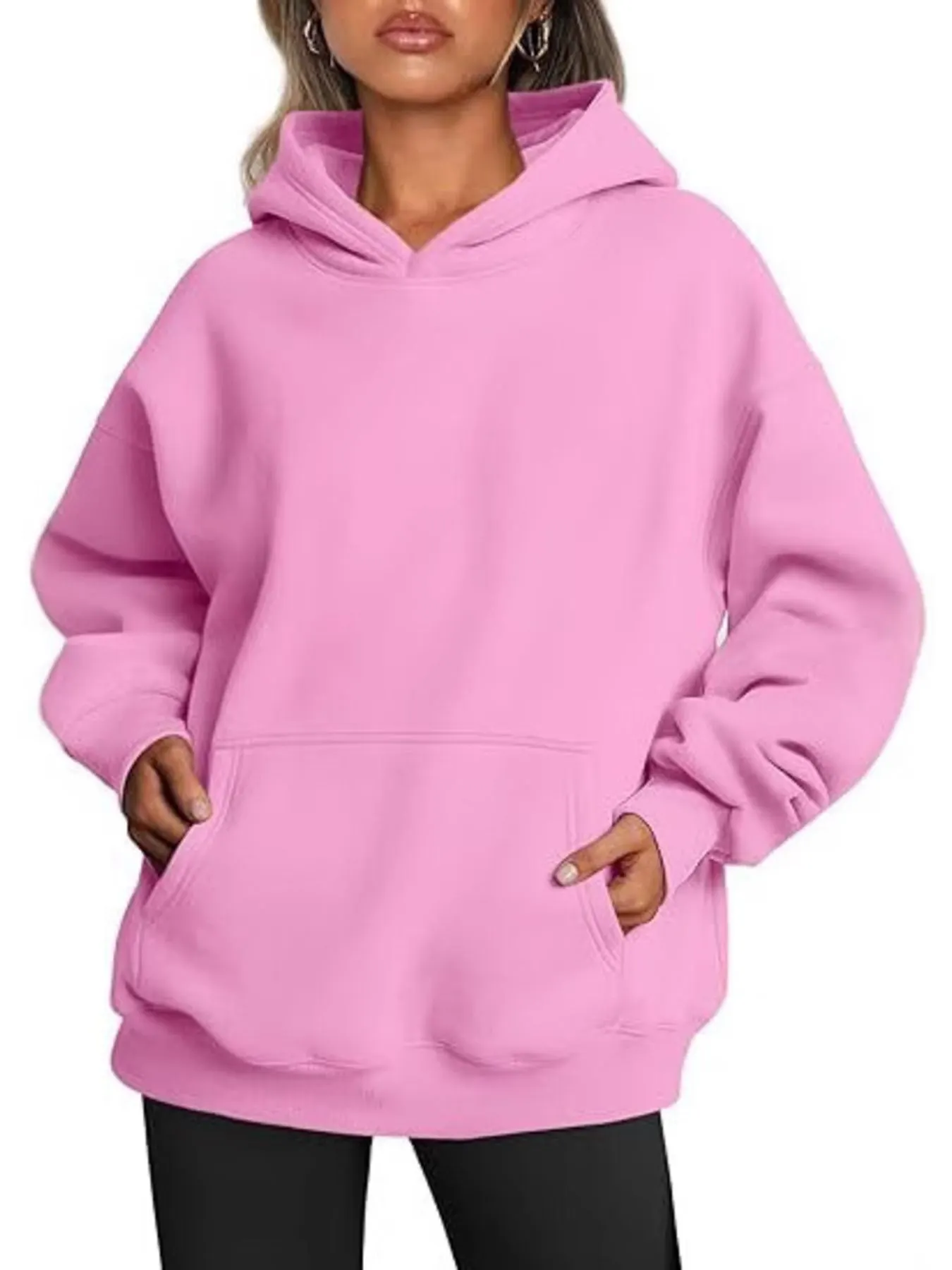 Kangaroo Pocket Long Sleeve Hoodie 10