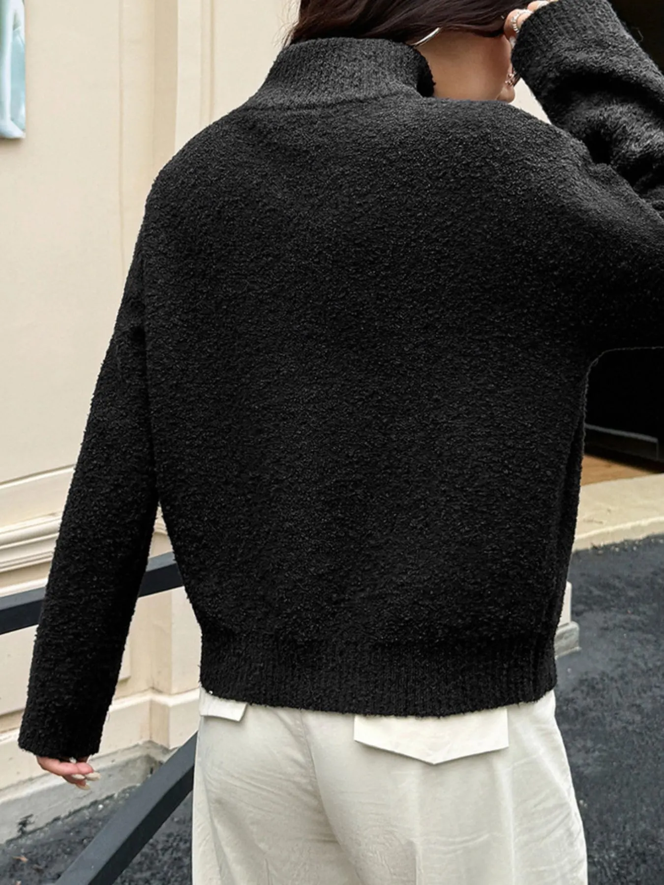 Turtleneck Long Sleeve Sweater 26