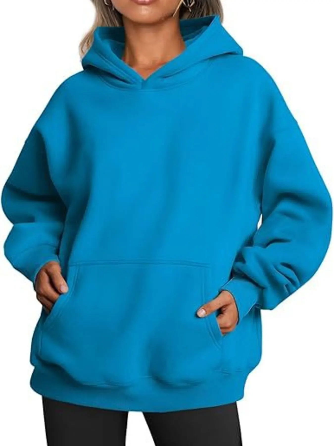 Kangaroo Pocket Long Sleeve Hoodie 7