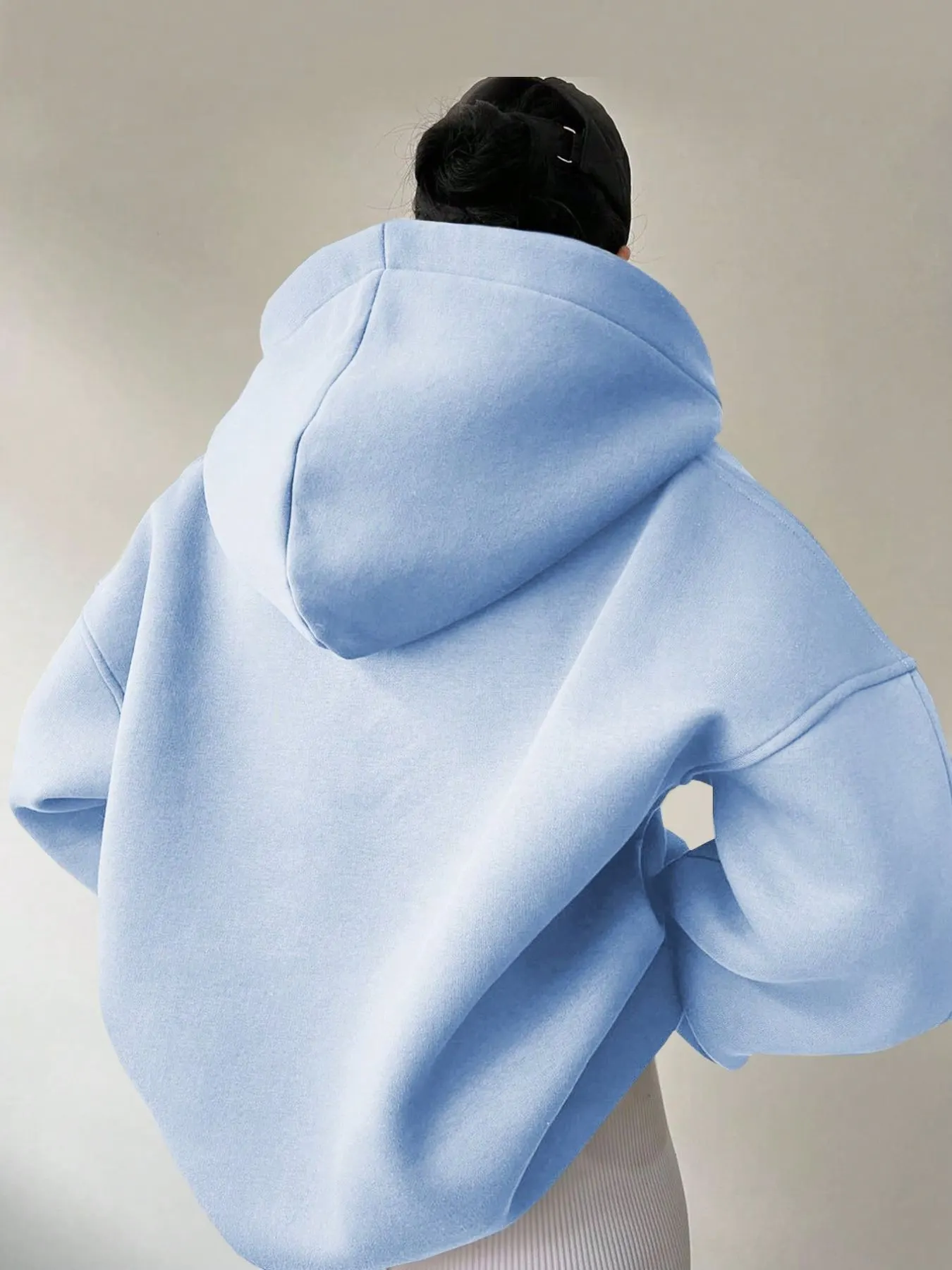 Dropped Shoulder Long Sleeve Sweatshirt 12