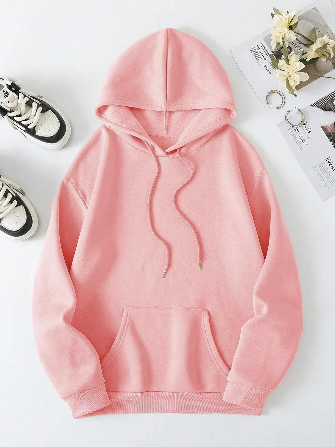 FAITH OVER FEAR Dropped Shoulder Hoodie 2