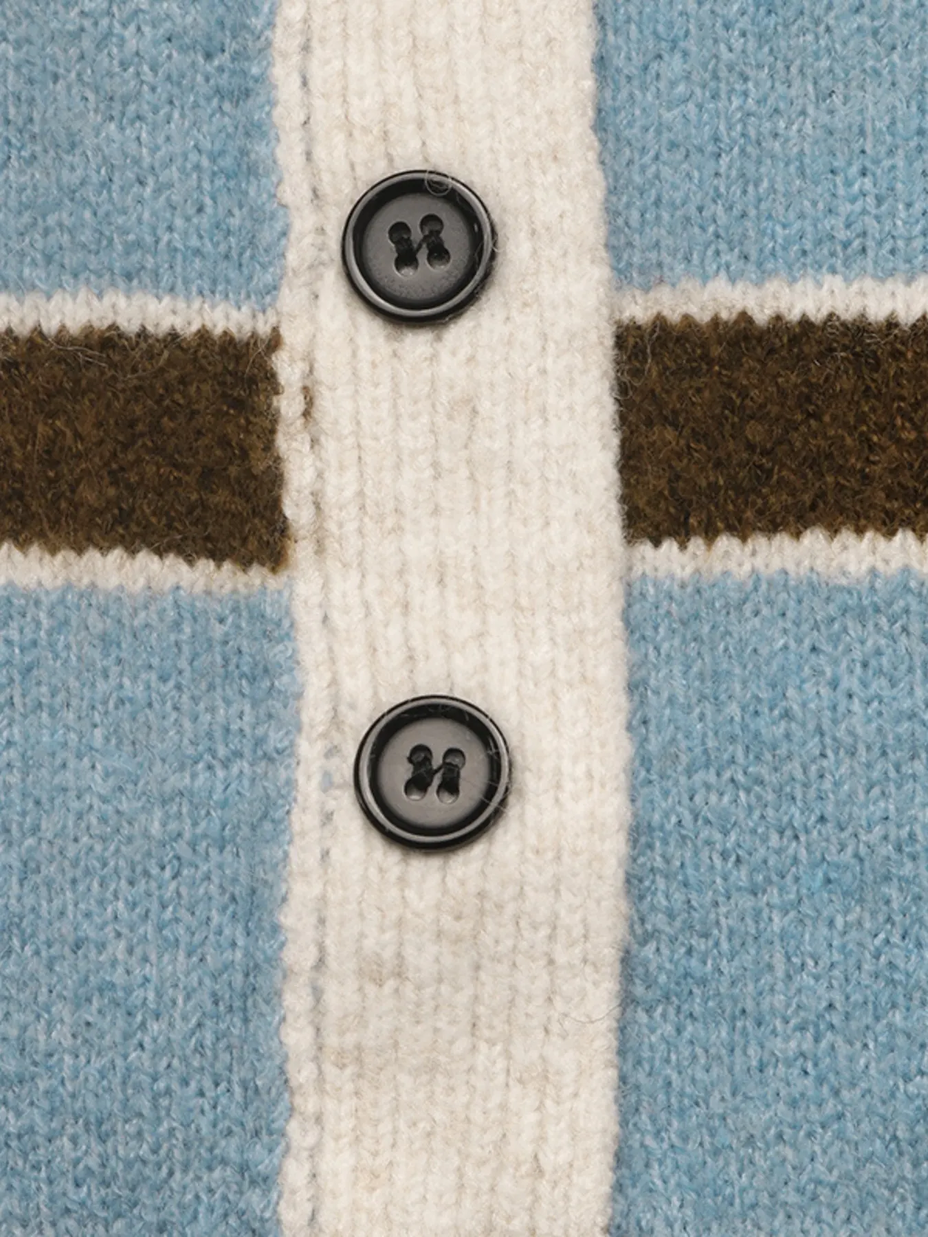 Striped Polo Collar Sweater 21