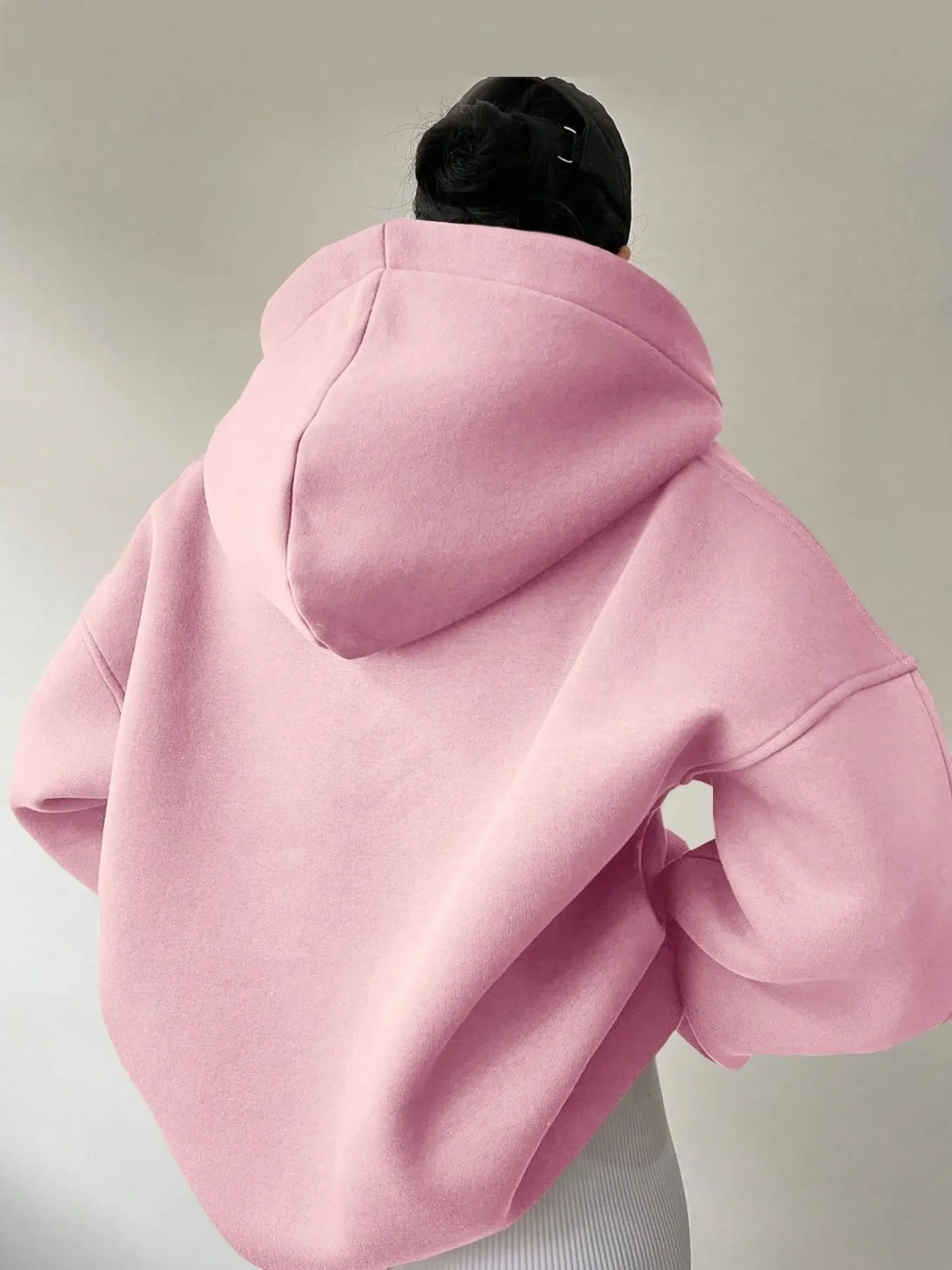 Dropped Shoulder Long Sleeve Sweatshirt 15
