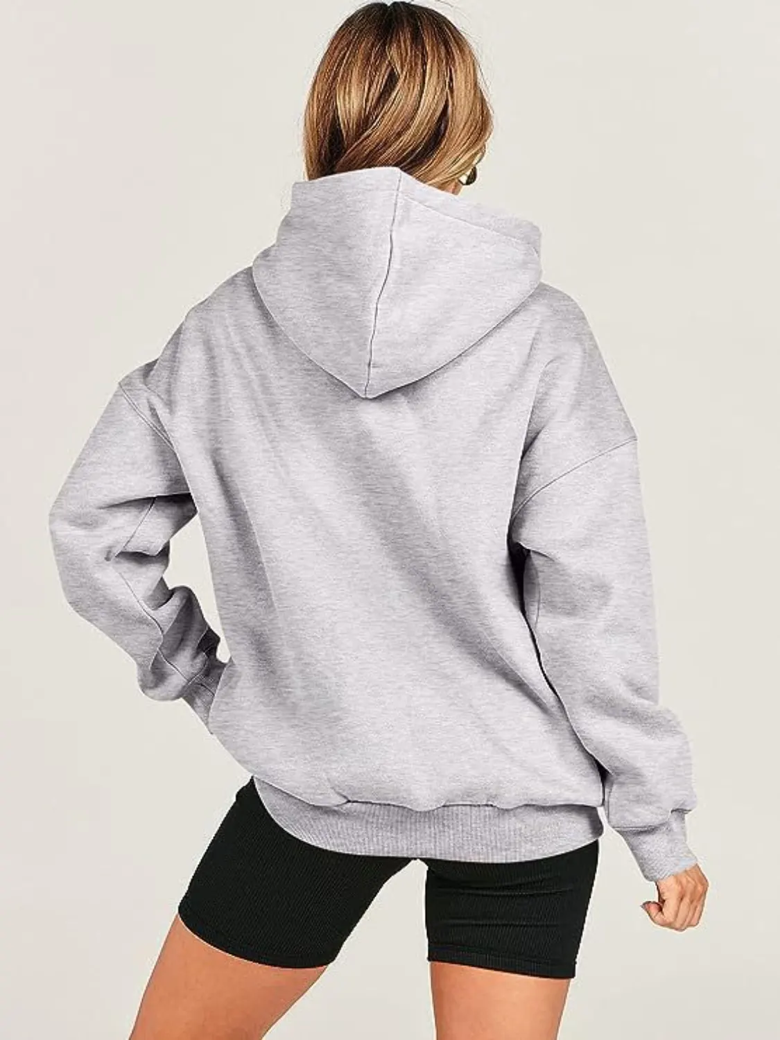 Dropped Shoulder Long Sleeve Hoodie 2