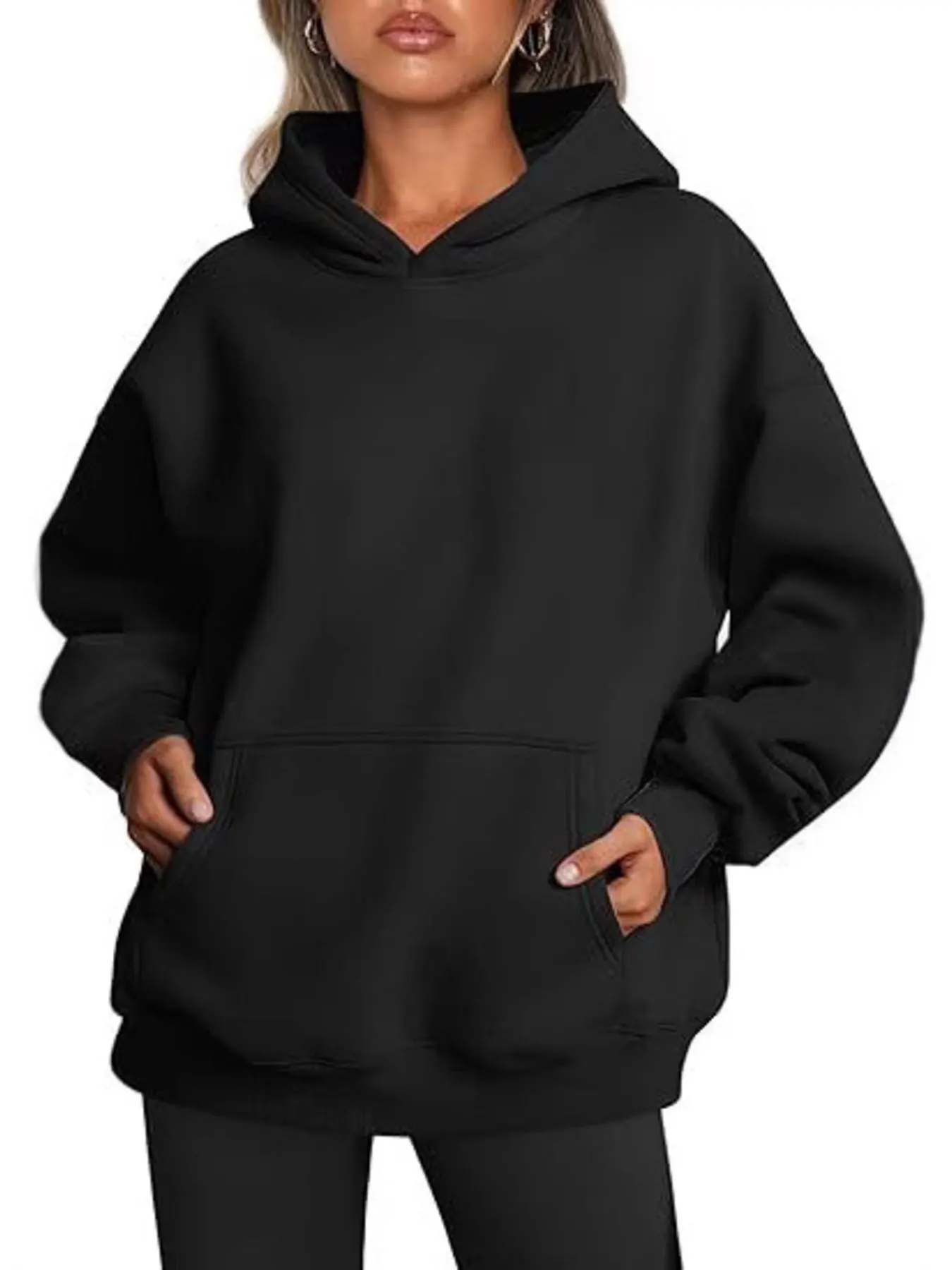 Kangaroo Pocket Long Sleeve Hoodie 4
