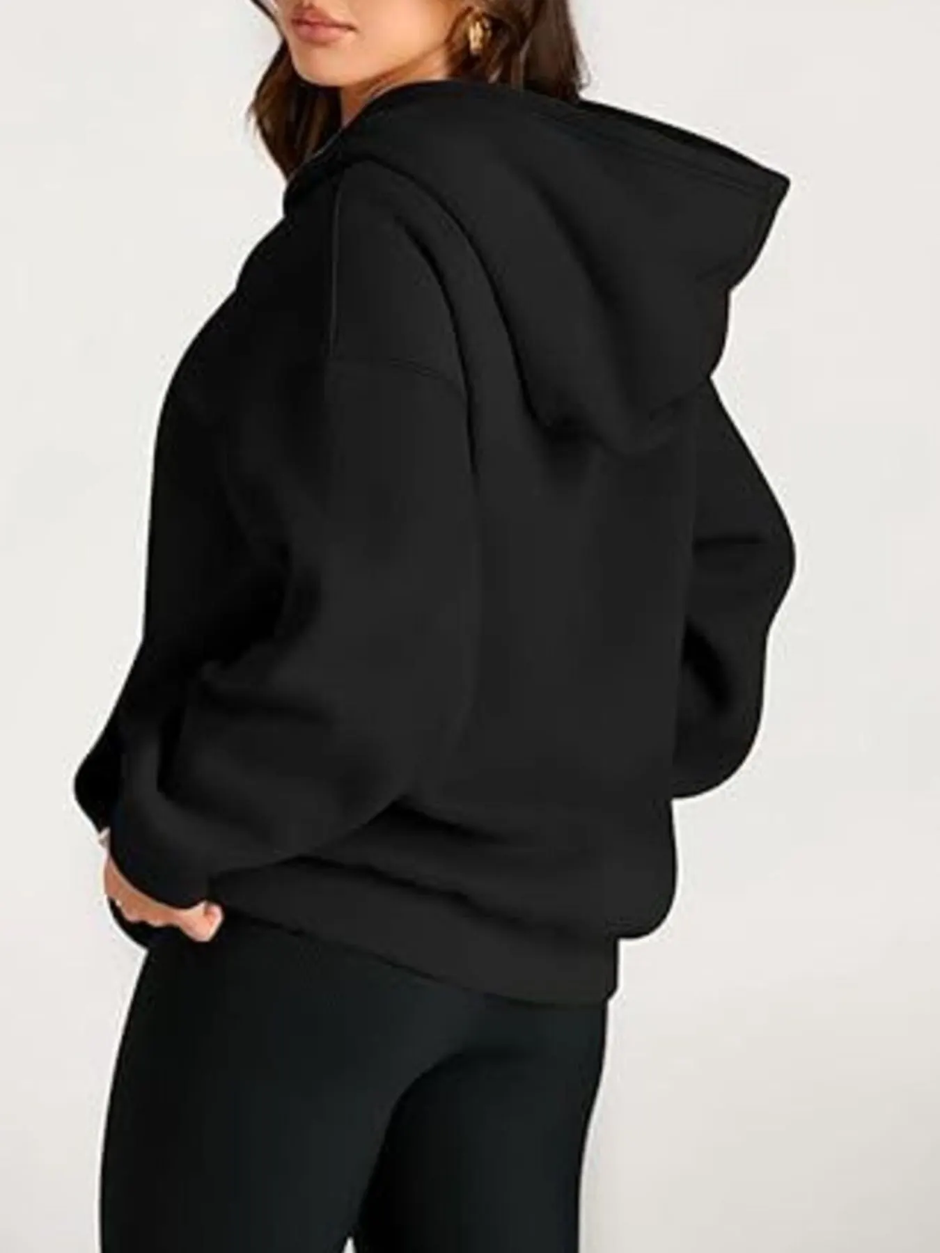 Kangaroo Pocket Long Sleeve Hoodie 6