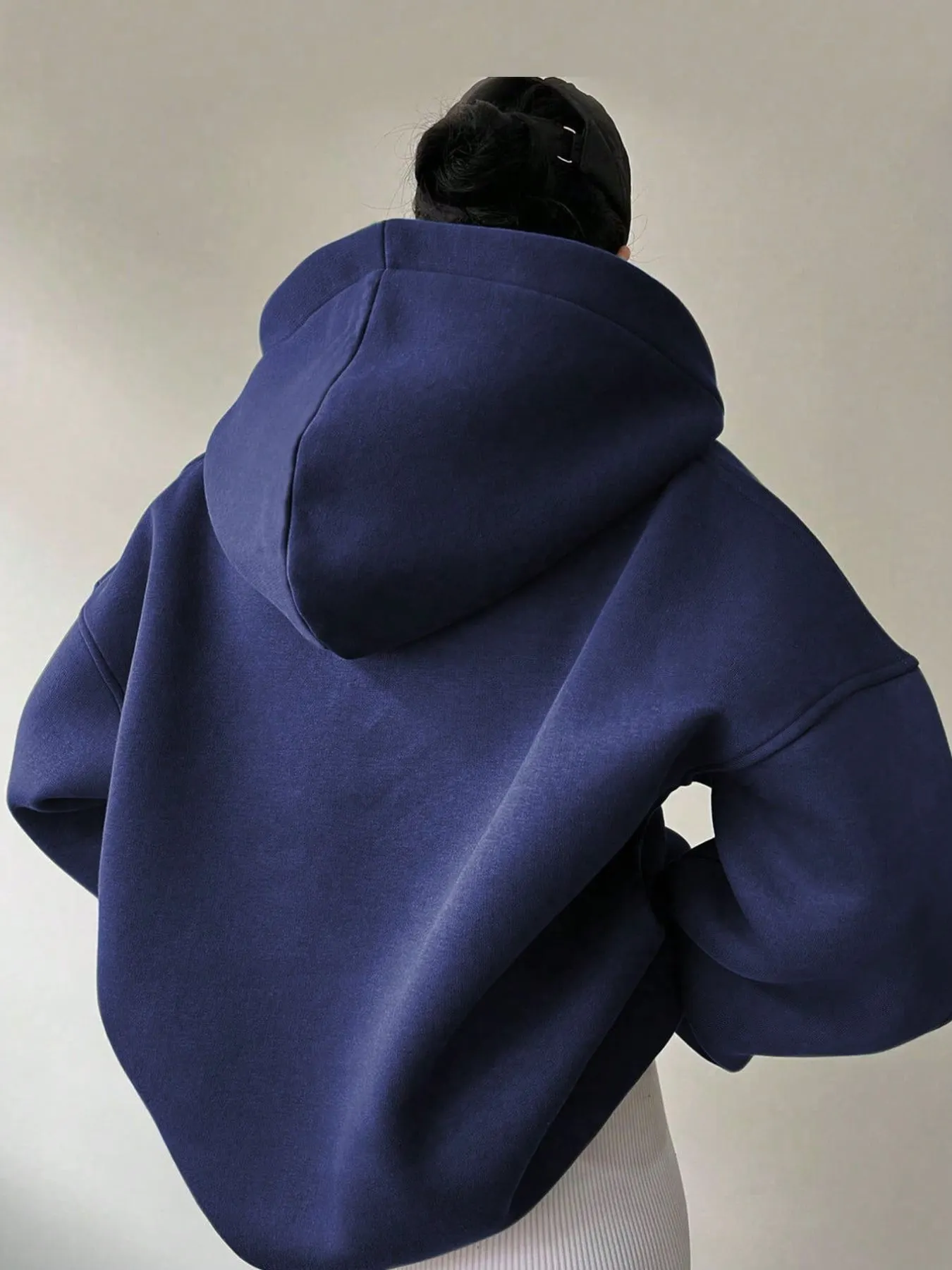 Dropped Shoulder Long Sleeve Sweatshirt 9
