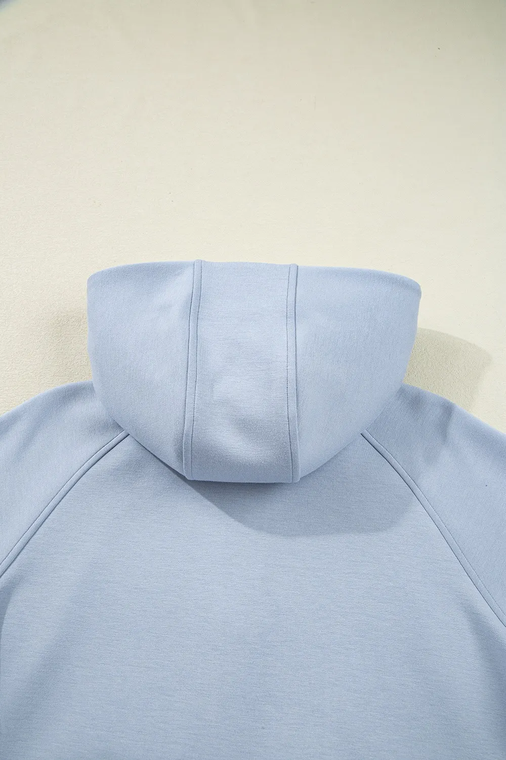 Half Zip Thumbhole Sleeve Hoodie and Pants 2pcs Outfit 6