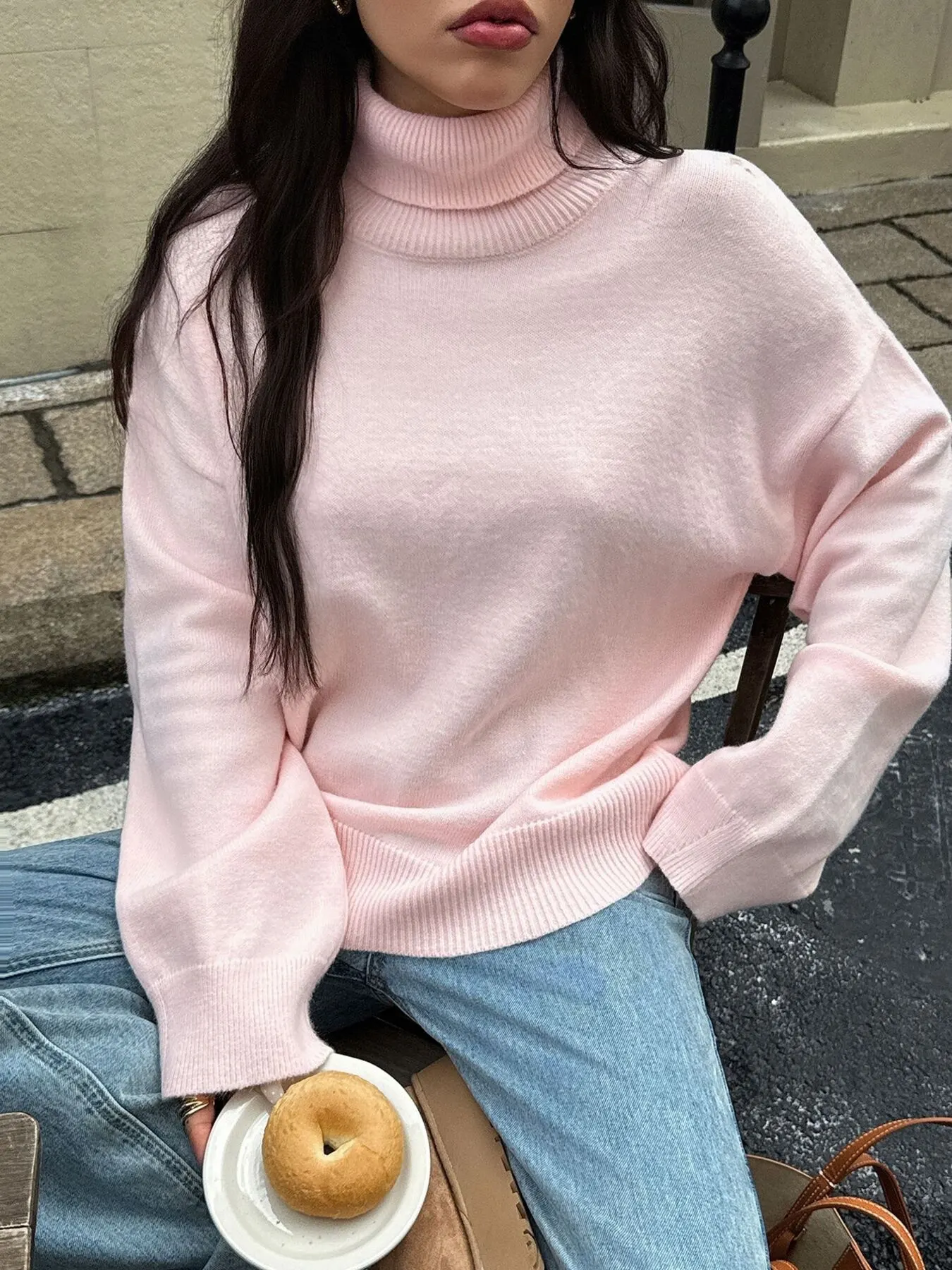 Turtleneck Long Sleeve Sweater 7