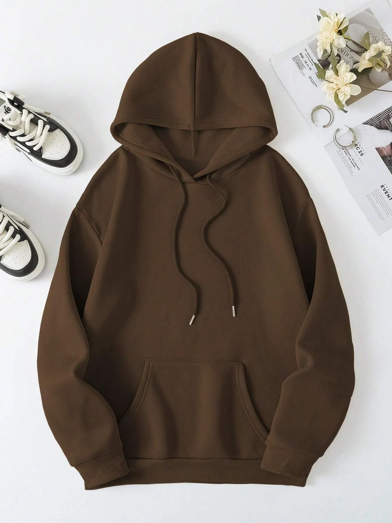 FAITH OVER FEAR Dropped Shoulder Hoodie 9